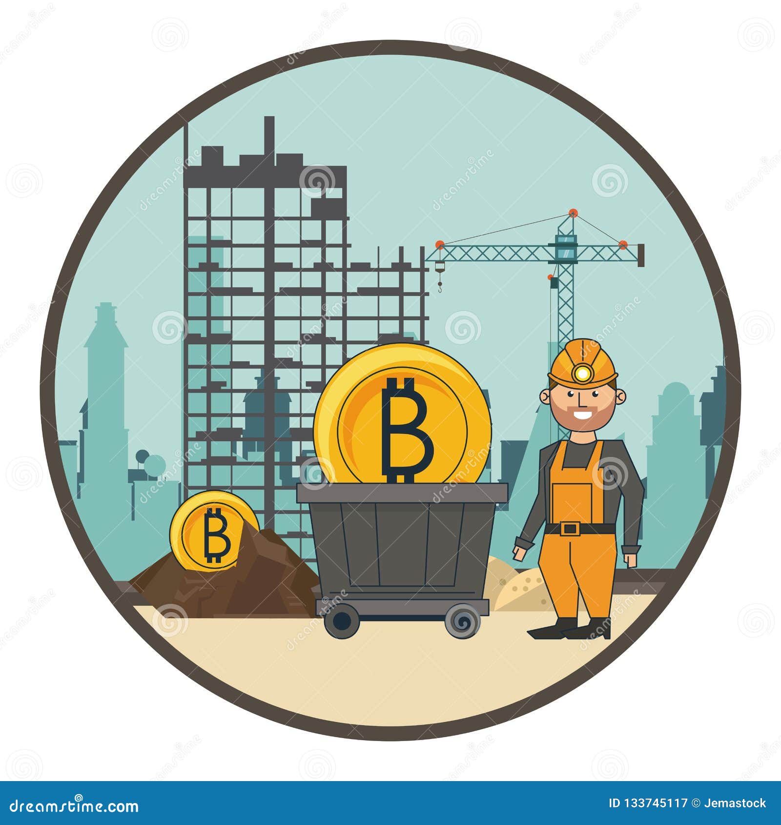 belt wagon mining bitcoins