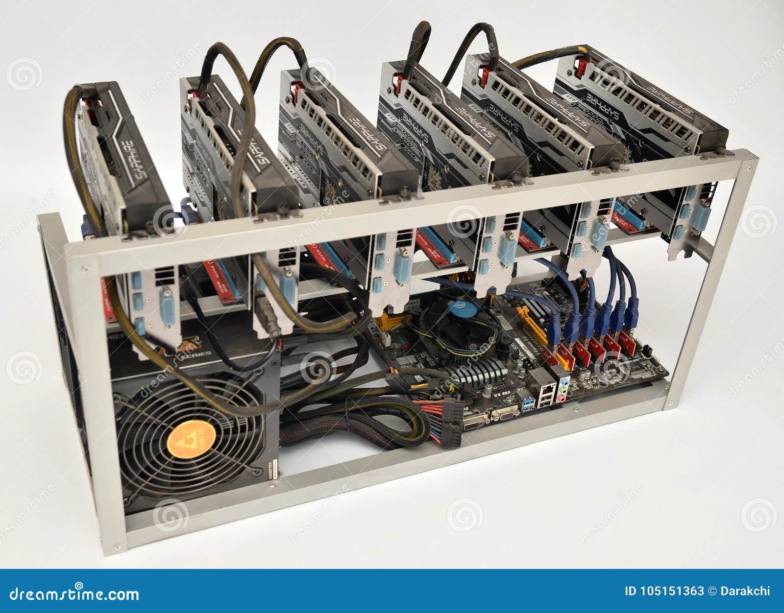 Mining Rigs For Cryptocurrency Editorial Stock Photo ...