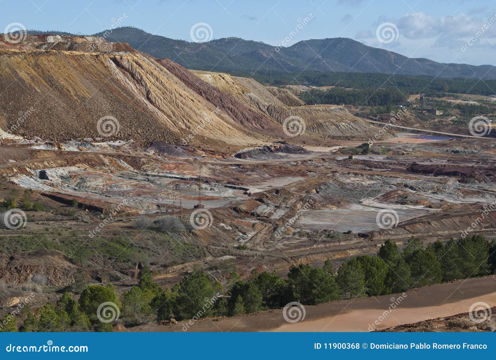 Mining valley stock photo. Image of earth, miner, excavate 11900368