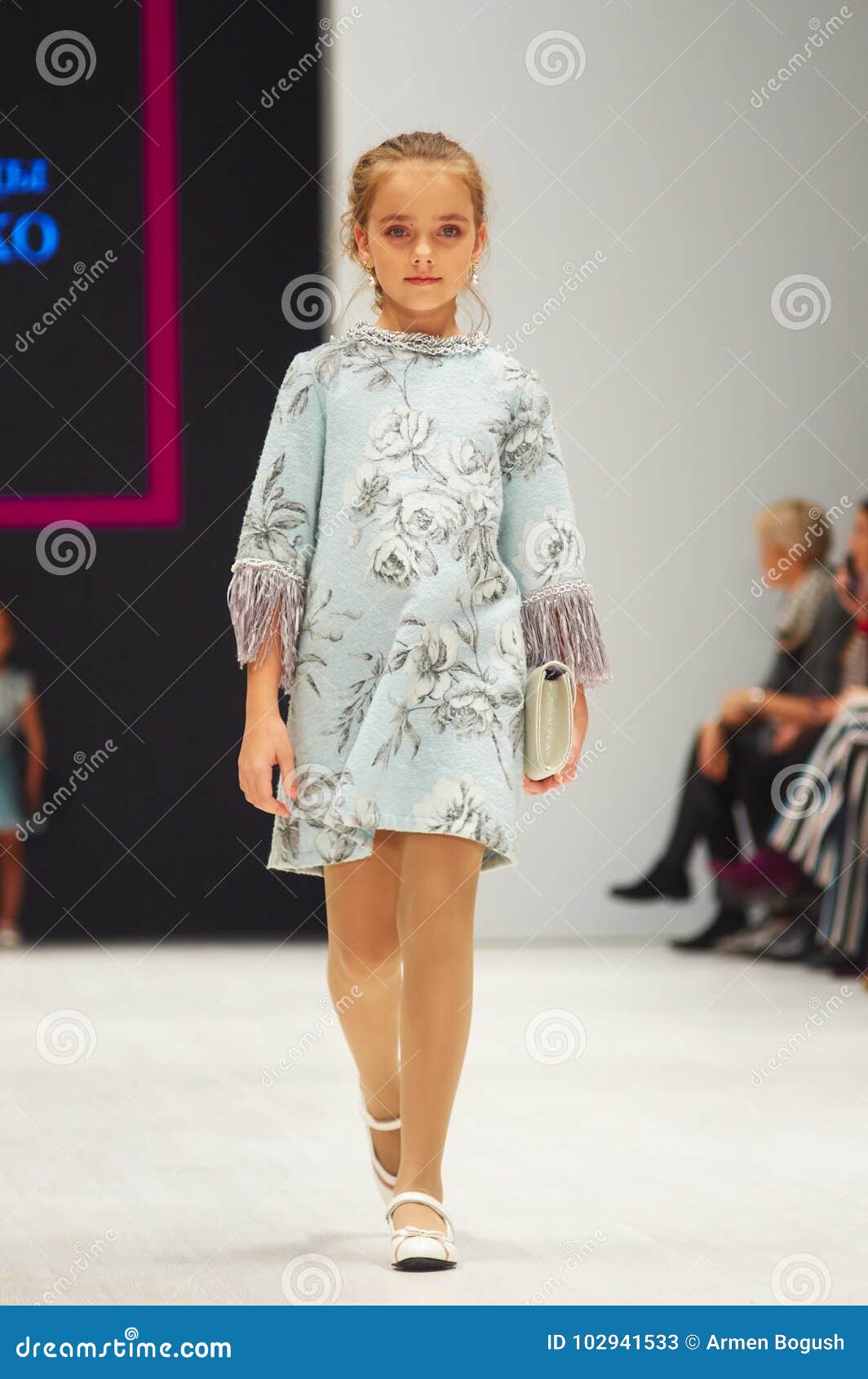Kid`s Fashion Day during Belarus Fashion Week on October 29, 2017 in ...