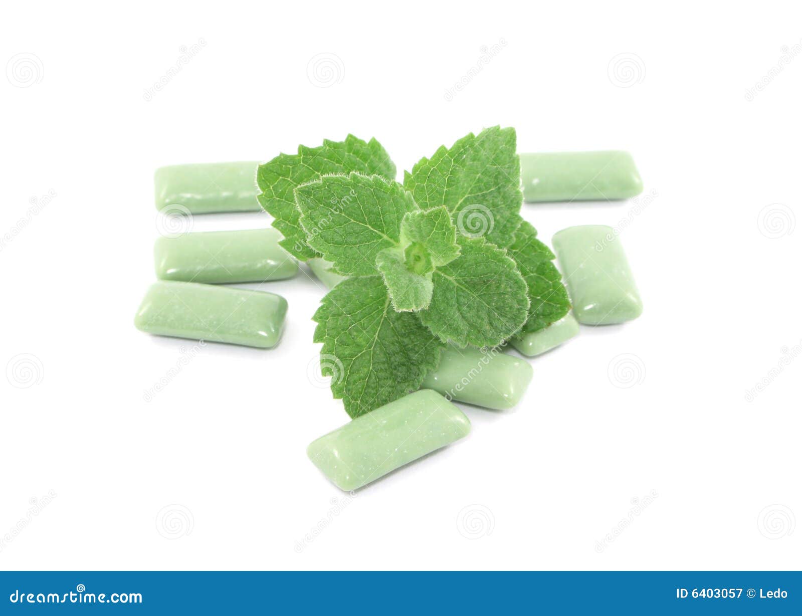Mint stock image. Image of health, green, chew, vitamins 6403057