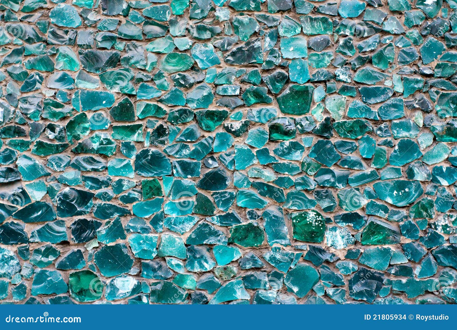Mint Blue Green Color Mosaic Texture Stock Photo Image of mint