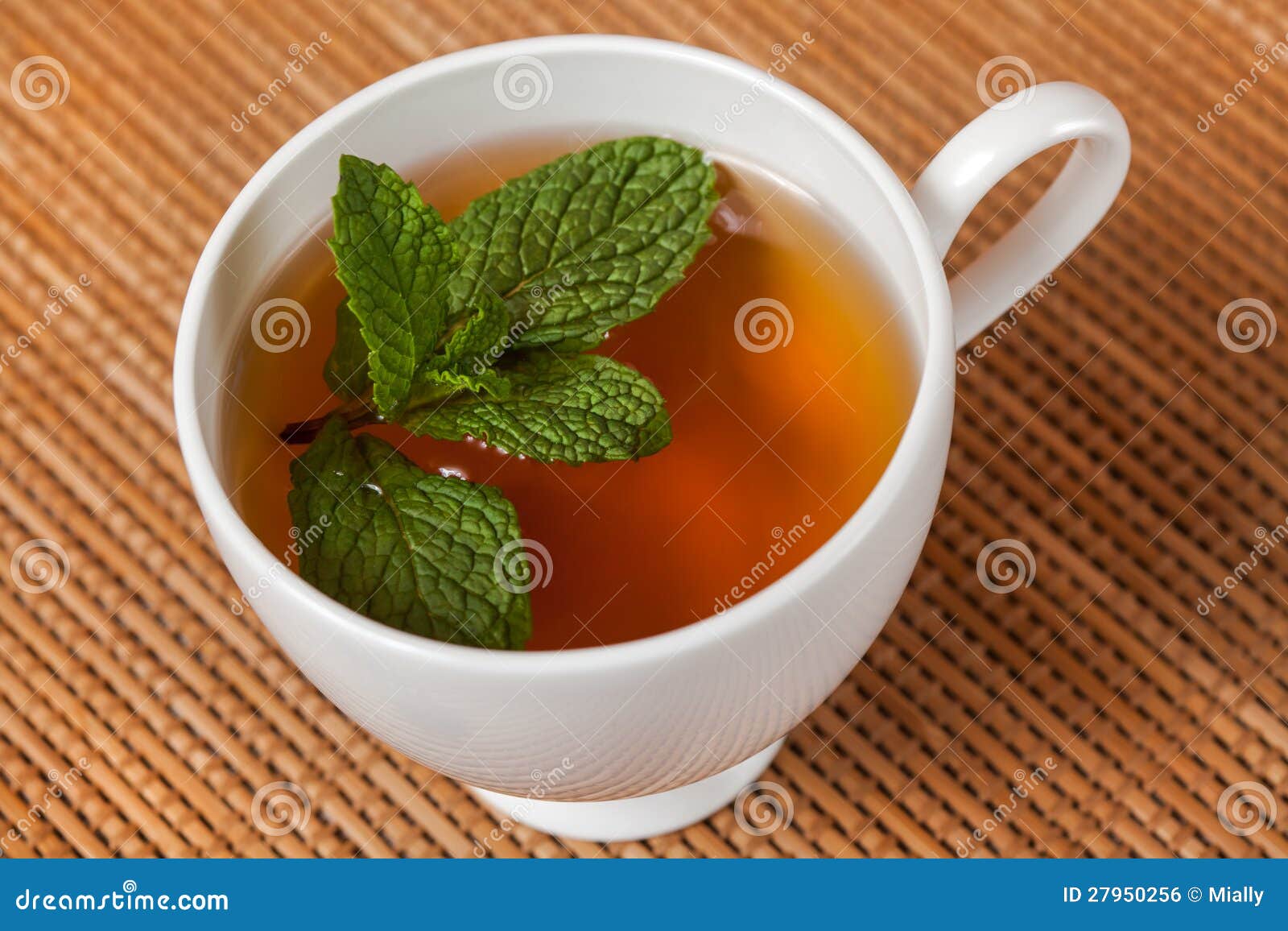 Mint herbal tea stock photo. Image of beverage, organic 27950256