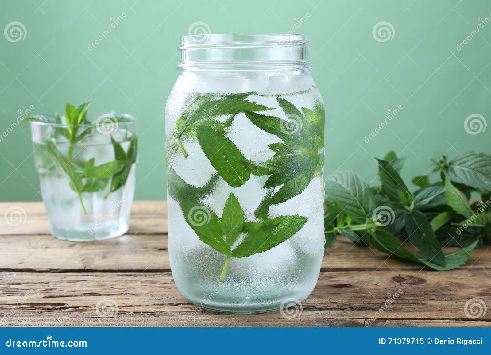 Mint water drink stock image. Image of frozen, sweet 71379715