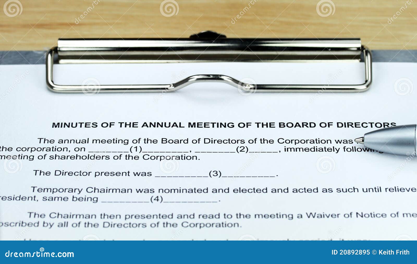 minutes of the agm