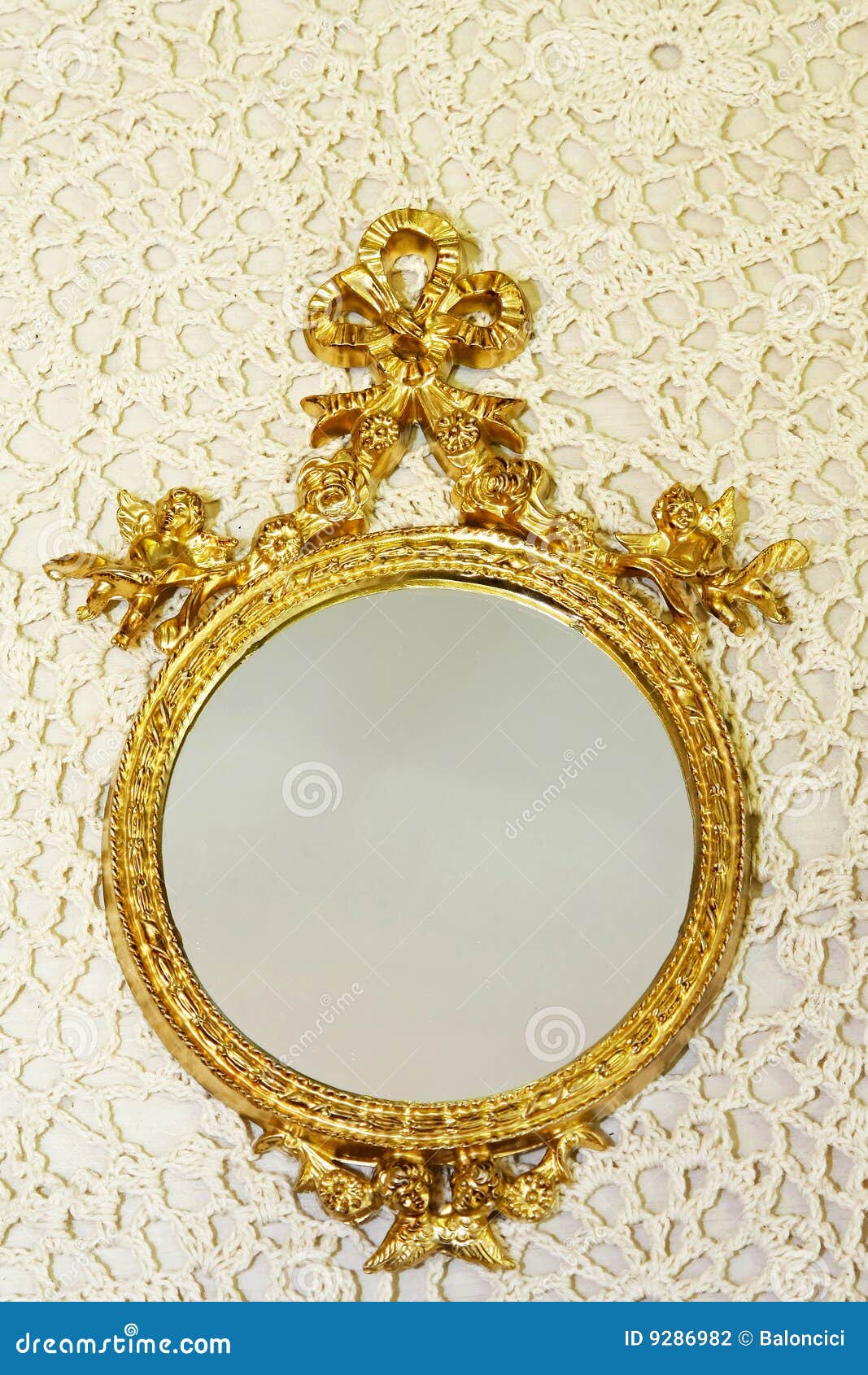Mirror at lace stock photo. Image of mirror, style, lace 9286982