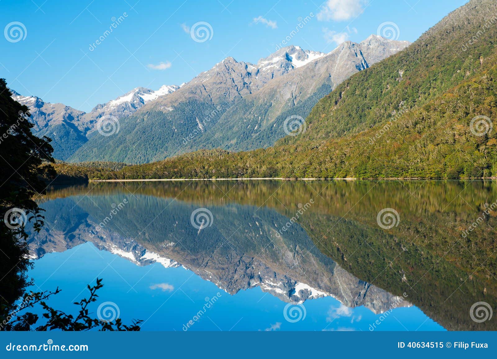 Mirror Lakes Stock Image Image Of Lake Natural Nature 40634515