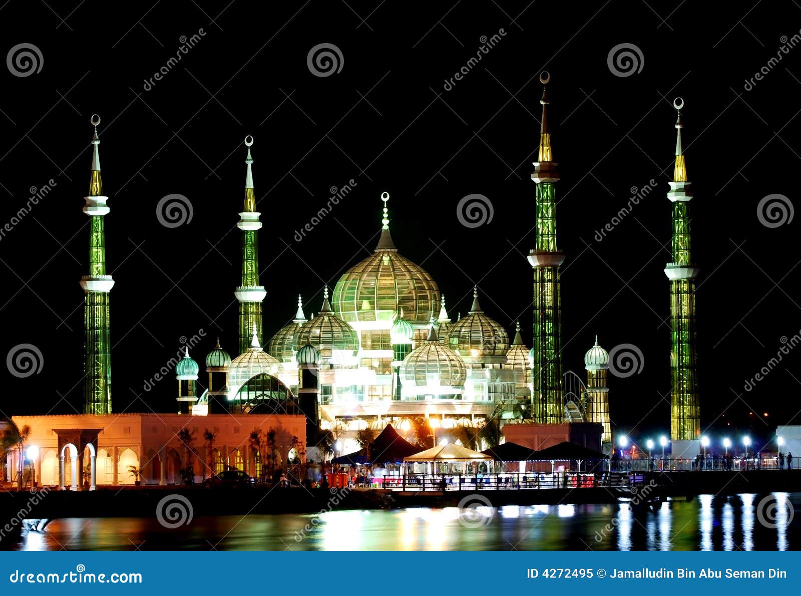 Mirror mosque stock image. Image of mission, holy, malaysian 4272495