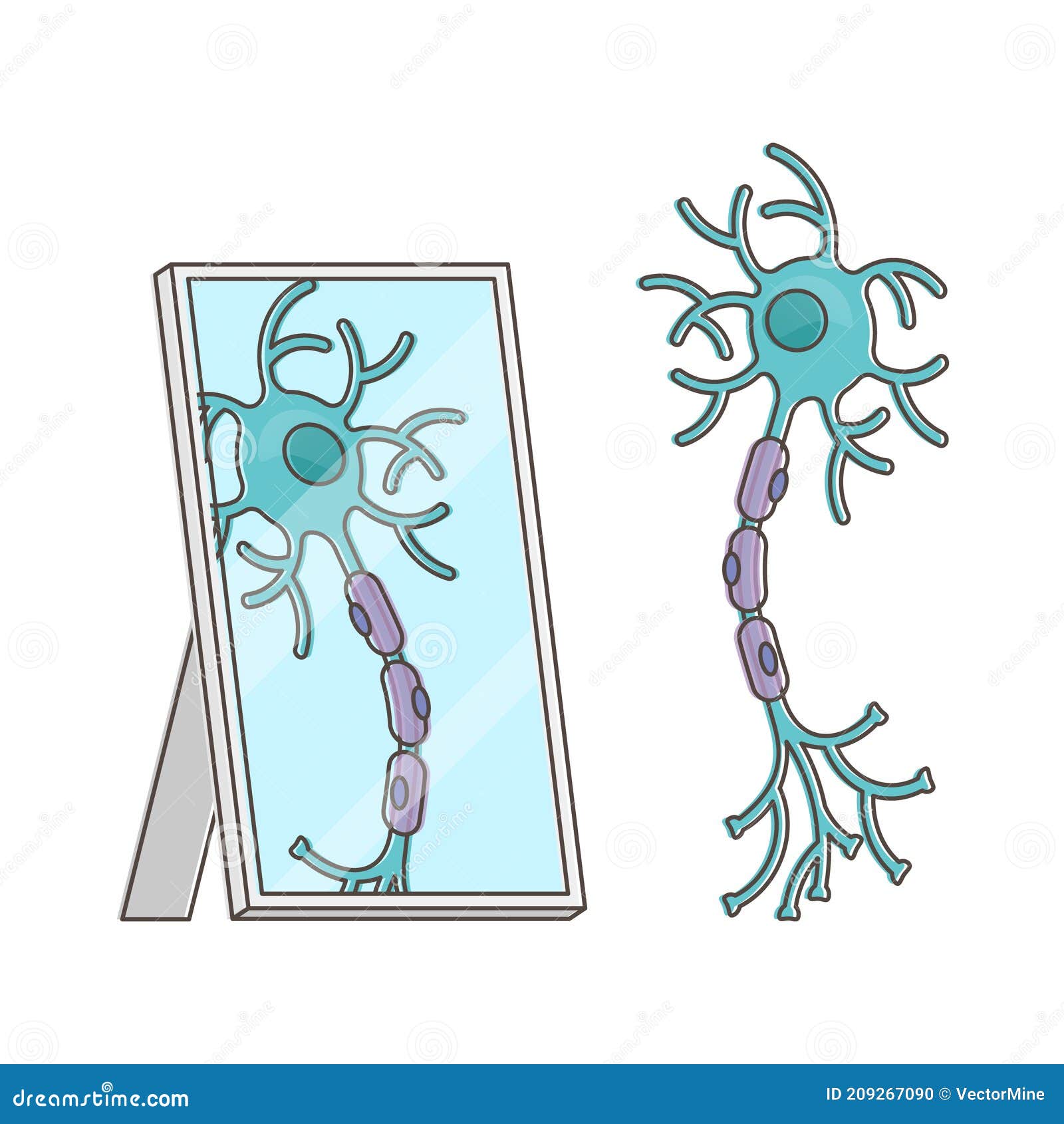 Mirror Neuron Stock Illustrations – 7 Mirror Neuron Stock Illustrations,  Vectors & Clipart - Dreamstime