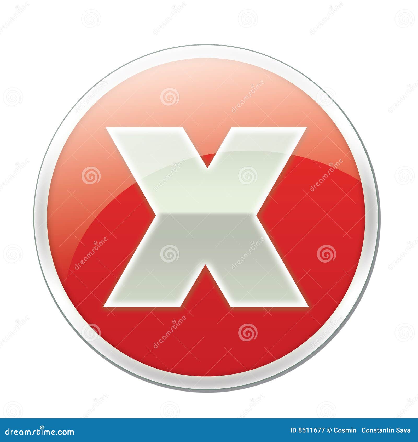 Check Mark And Cross Approved Icon Reject Symbol Stock Illustration -  Download Image Now - iStock