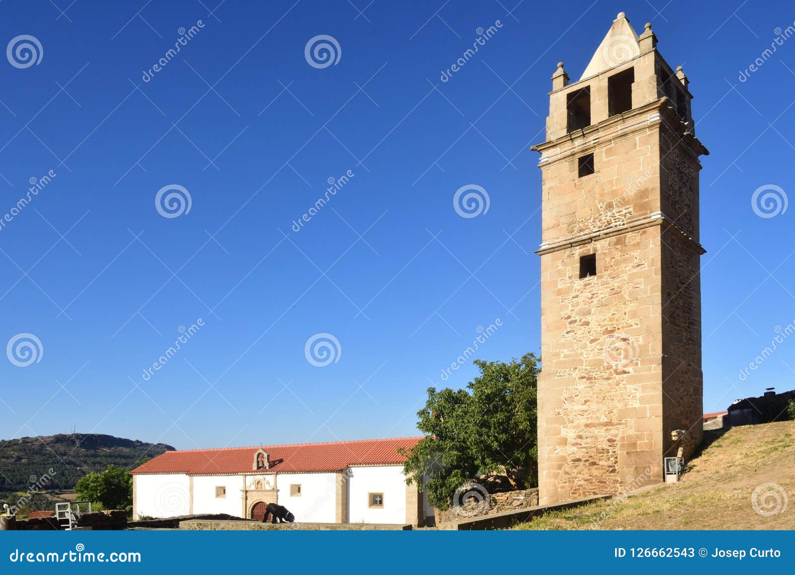 the misericordia church, mogadouro, tras os montes, portugal