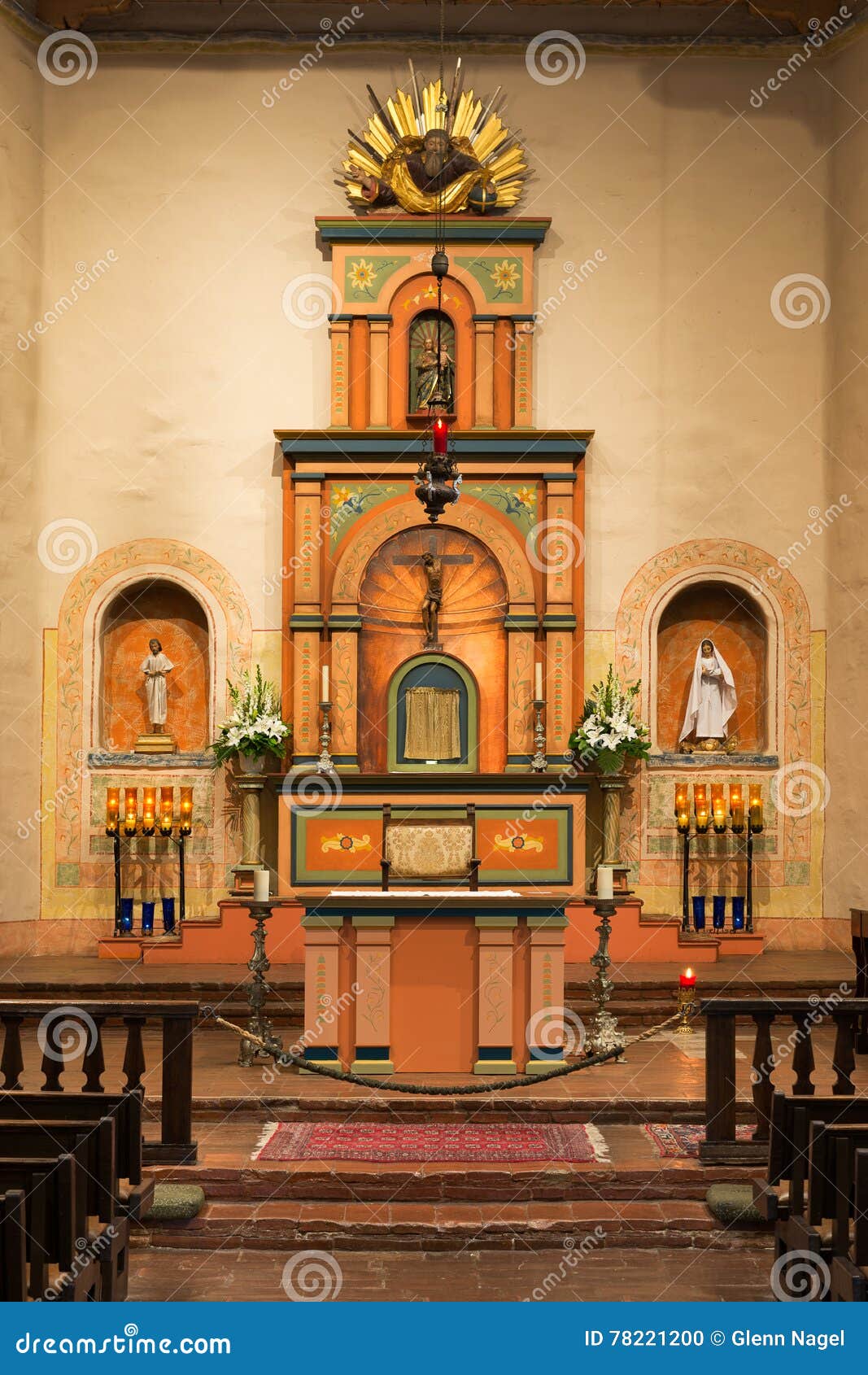 MISIÓN SAN DIEGO DE ALCALA imagen editorial. Imagen de vertical - 78221200, image size:1067x1690