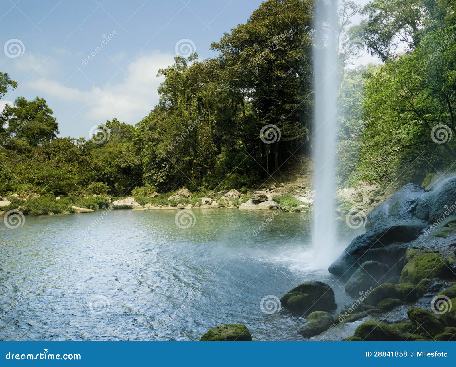 misol ha waterfall in chiapas