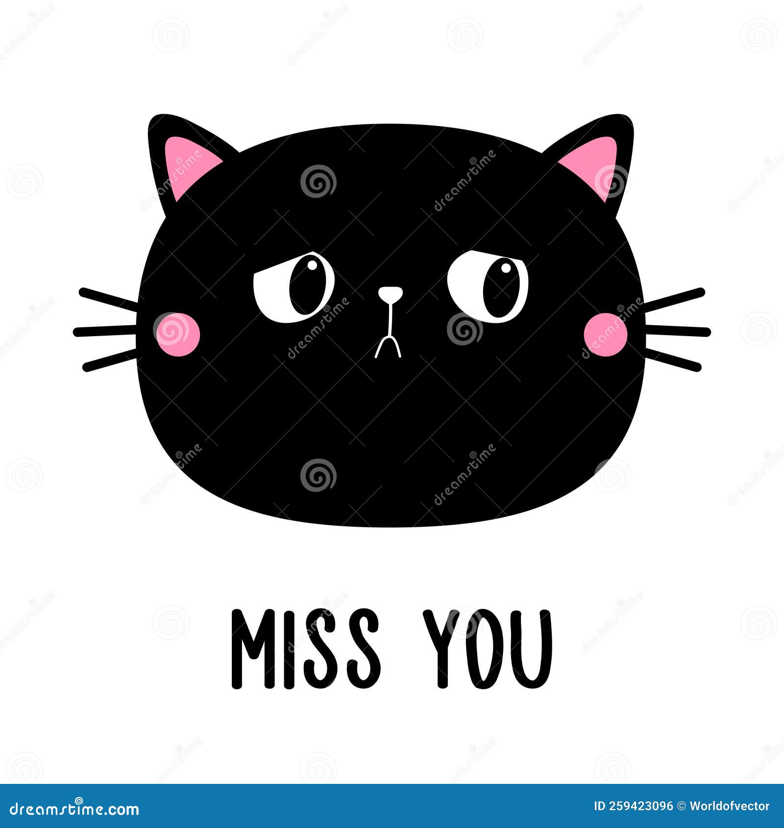 sad kitty i miss you