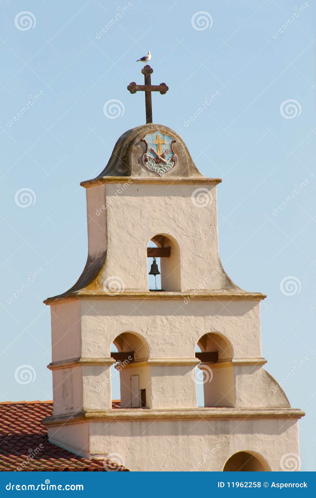 Mission bells stock photo. Image of spanish, church, bell 11962258
