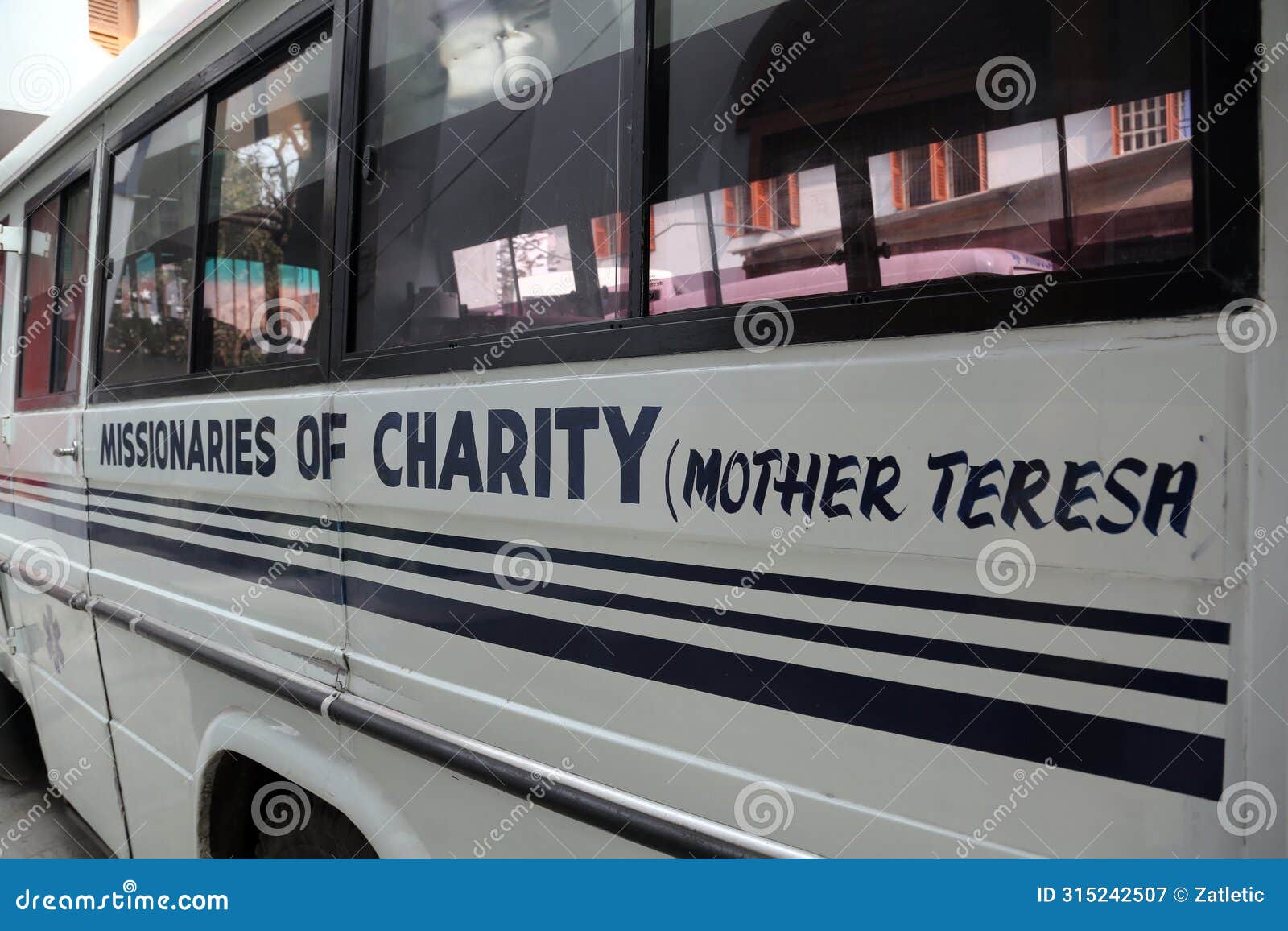 missionaries of charity (mother teresa) ambulance, kolkata