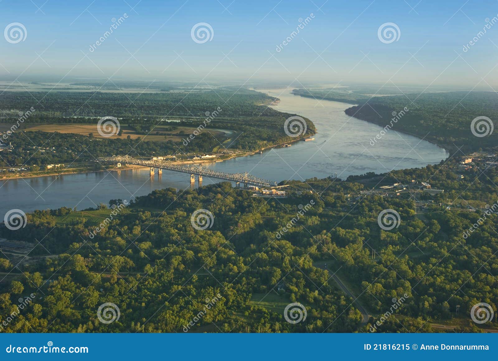 mississippi river aerial