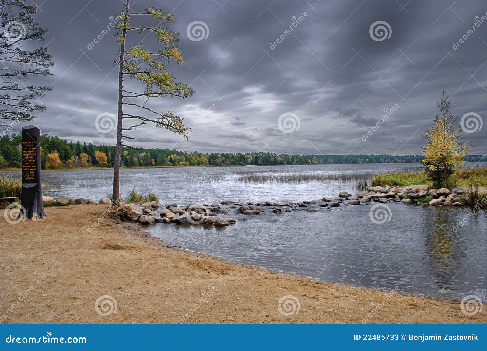 Mississippi River Headwaters Stock Image Image of nature, minnesota