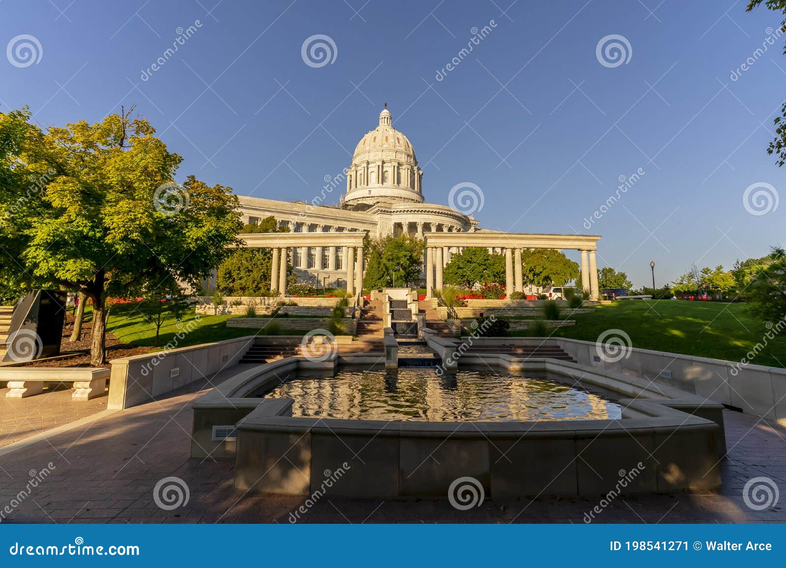 Missouri State Capitol Building Stock Image - Image of jefferson