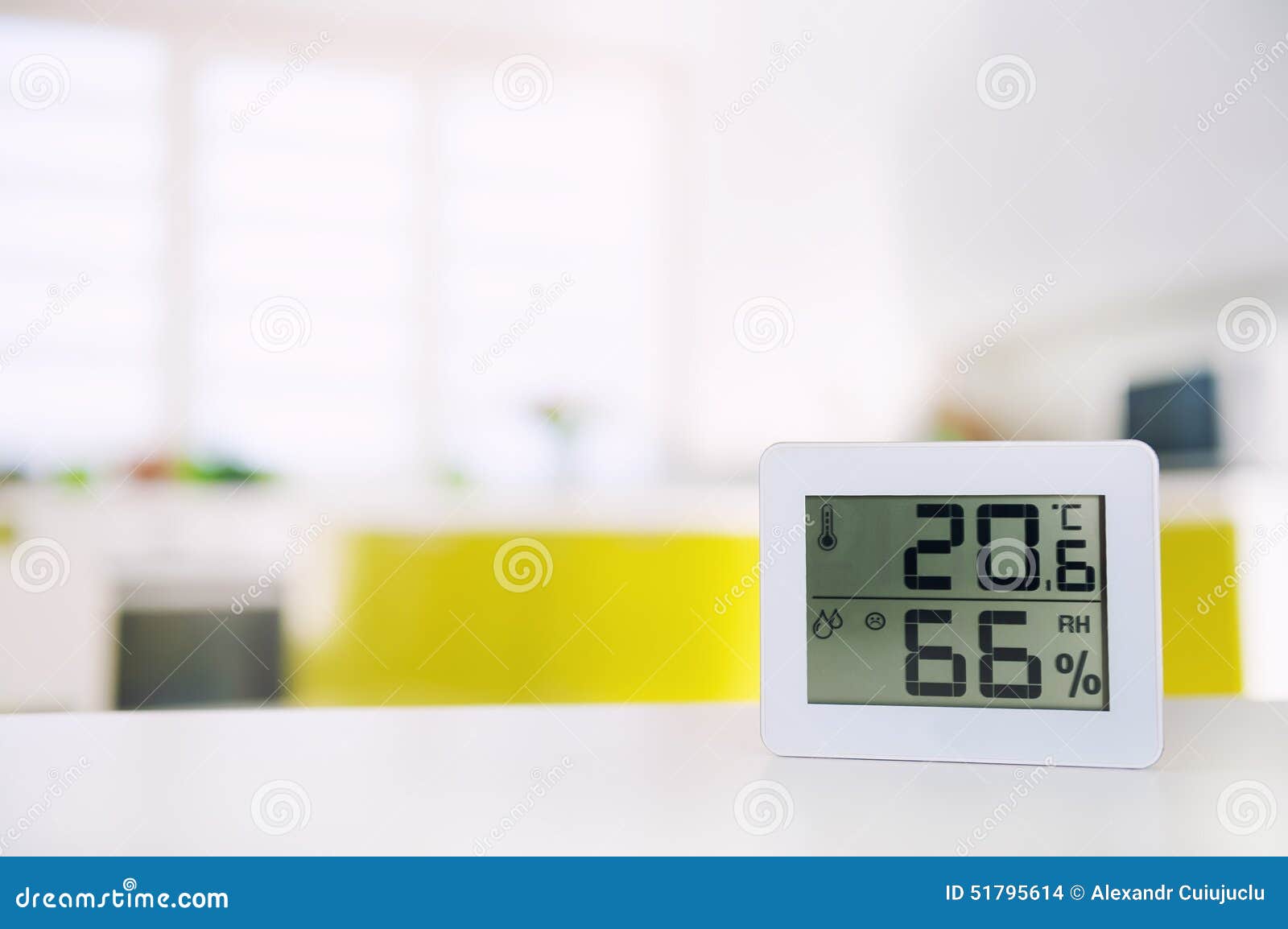 Misura della temperatura e dellumidità nella stanza fotografia ... Umidità e salute