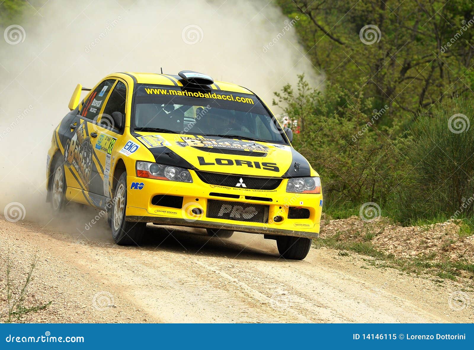 Mitsubishi Lancer Evo Ix Rally Car Editorial Image - Image Of Stage,  Competition: 14146115