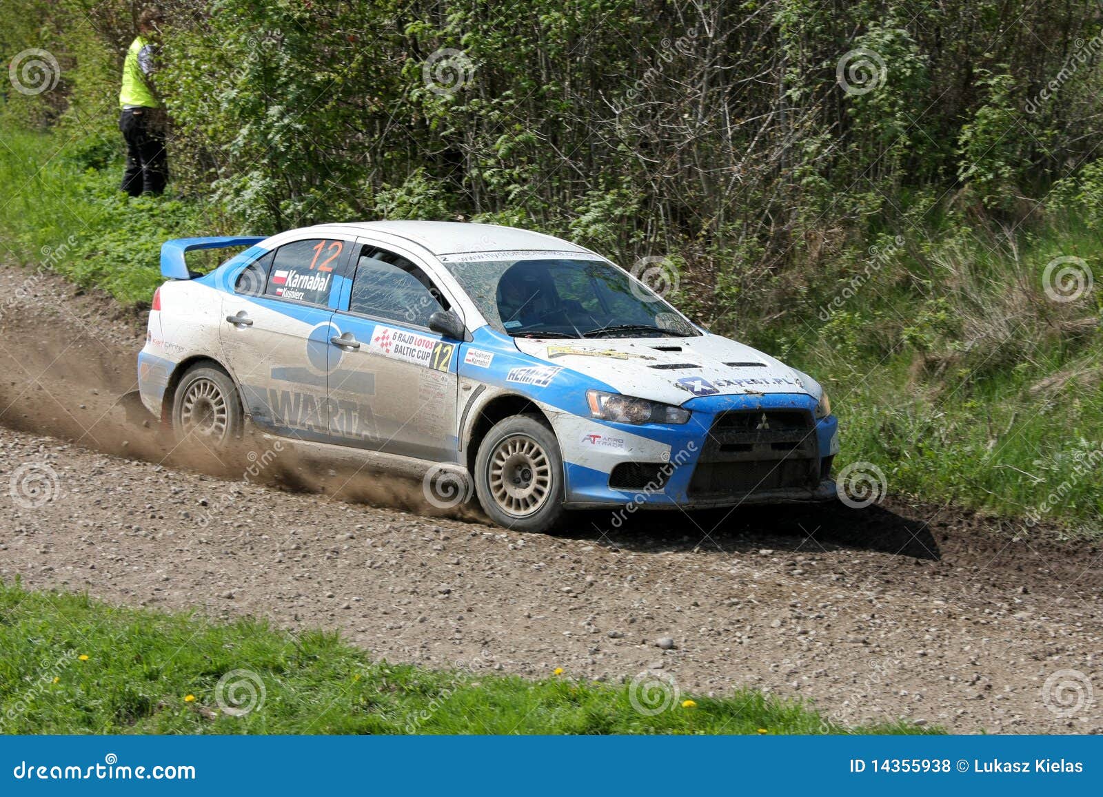 Mitsubishi Lancer EVO WRC Racing Editorial Stock Photo Image of