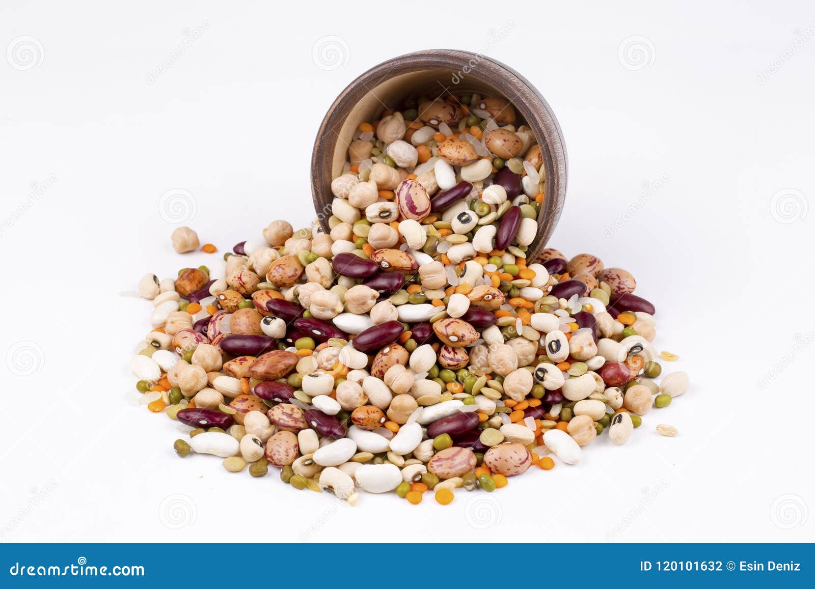 mix dried legumes