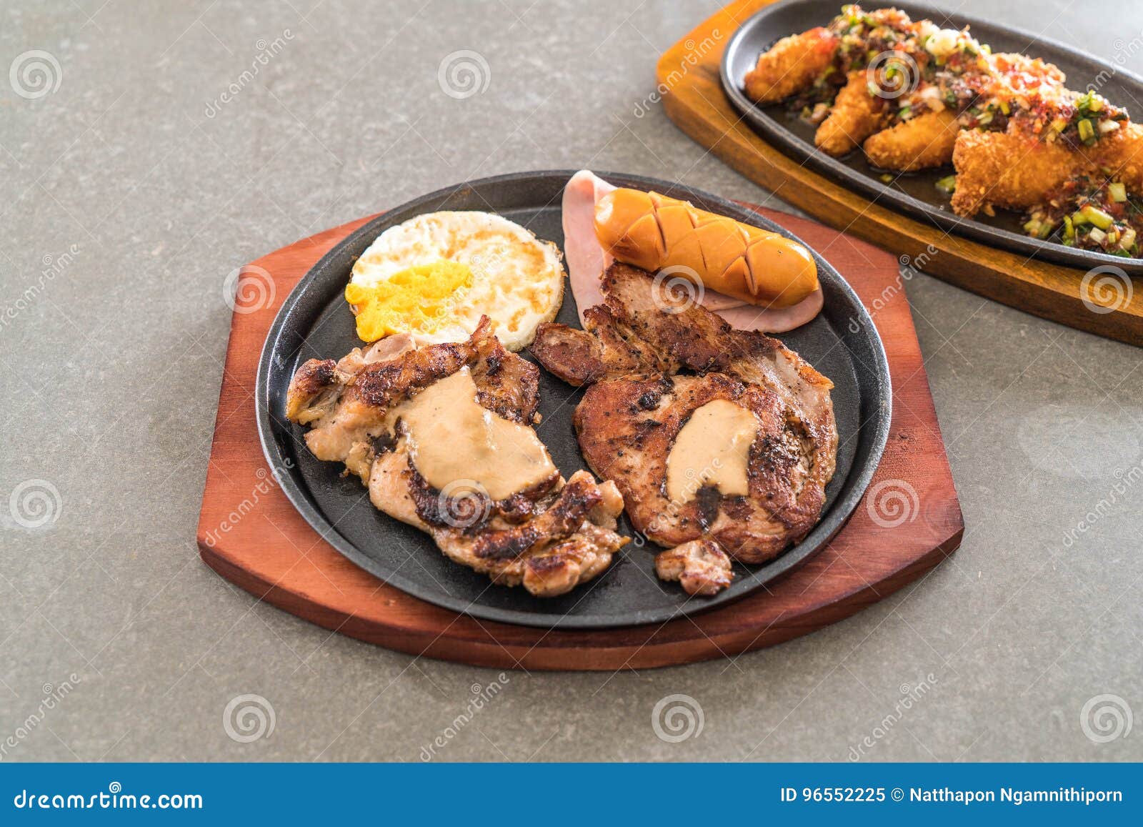 Mix grilled steak stock image. Image of chicken, food 96552225