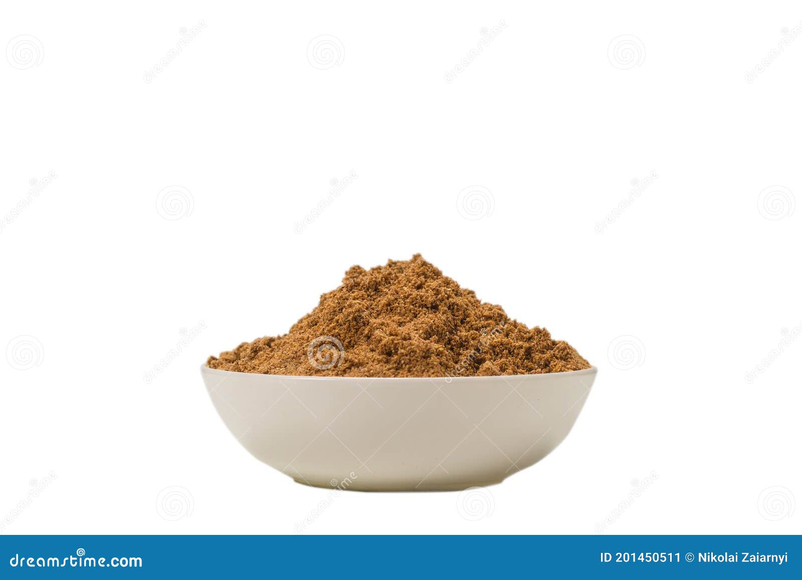 Mix Spices in a Bowl Isolated on White Stock Image Image of curry, gourmet 201450511
