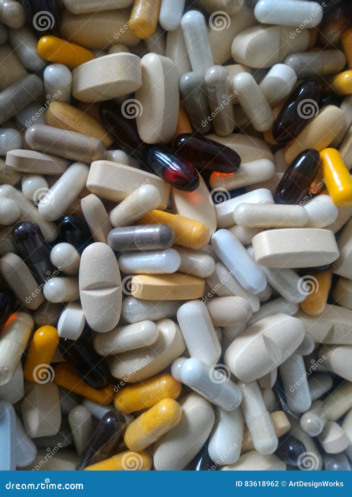 Mix of Supplements stock photo. Image of industry, macro 83618962