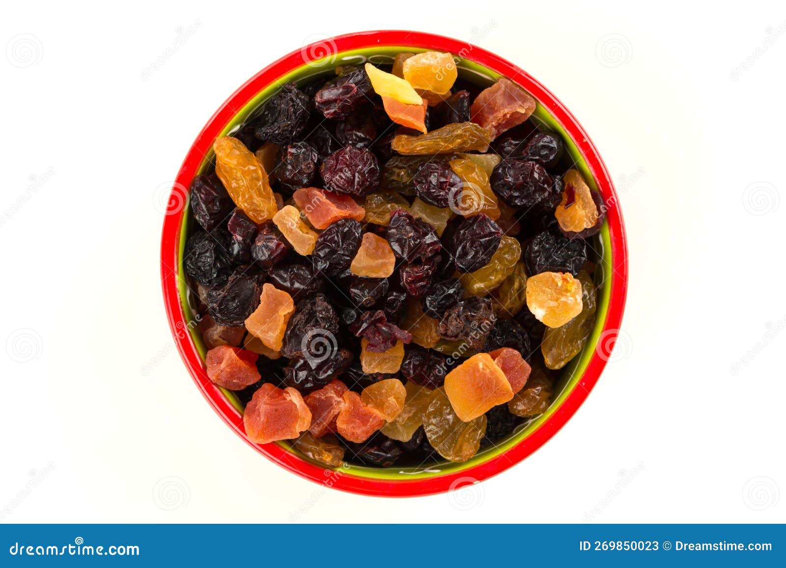 Mix variety of dried fruit stock image. Image of nutrition 269850023