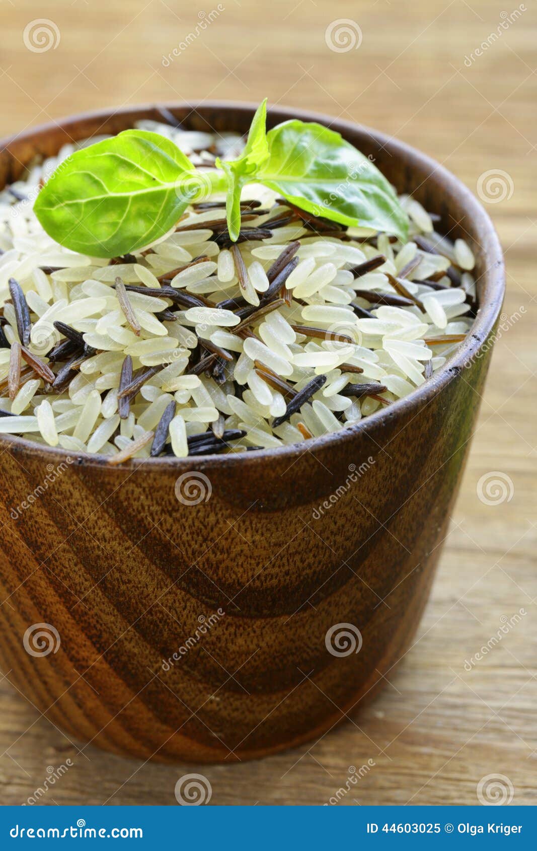 Mix of Wild Black and White Rice Stock Image Image of large, rice