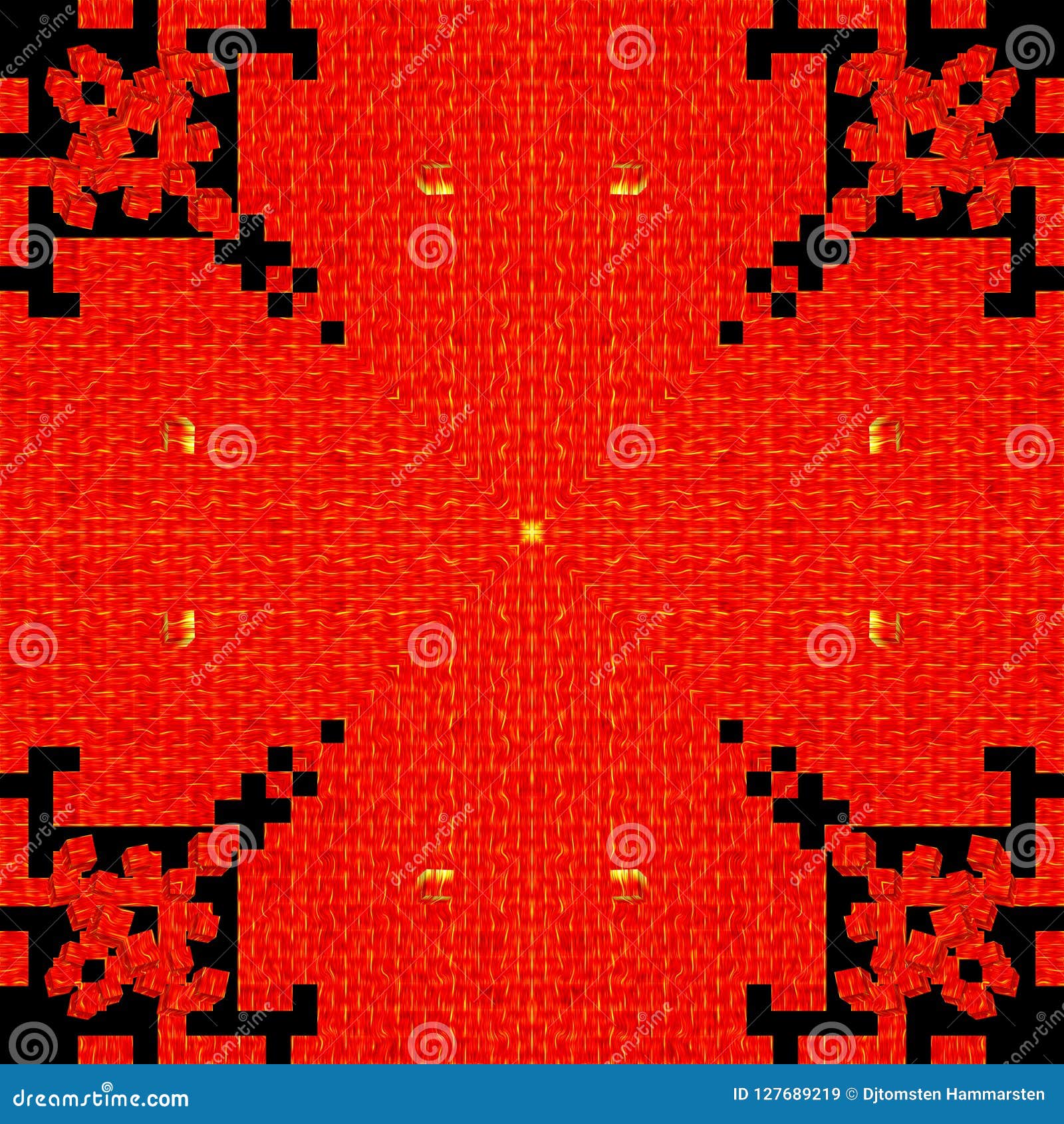 background in kaleidoscope pattern