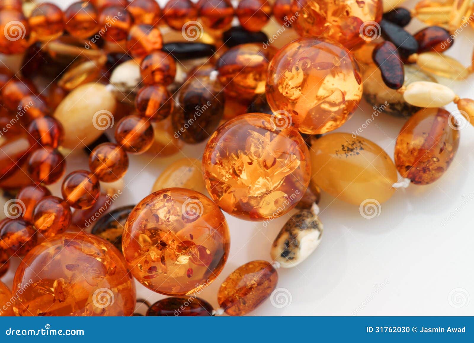 mixed amber jewelry
