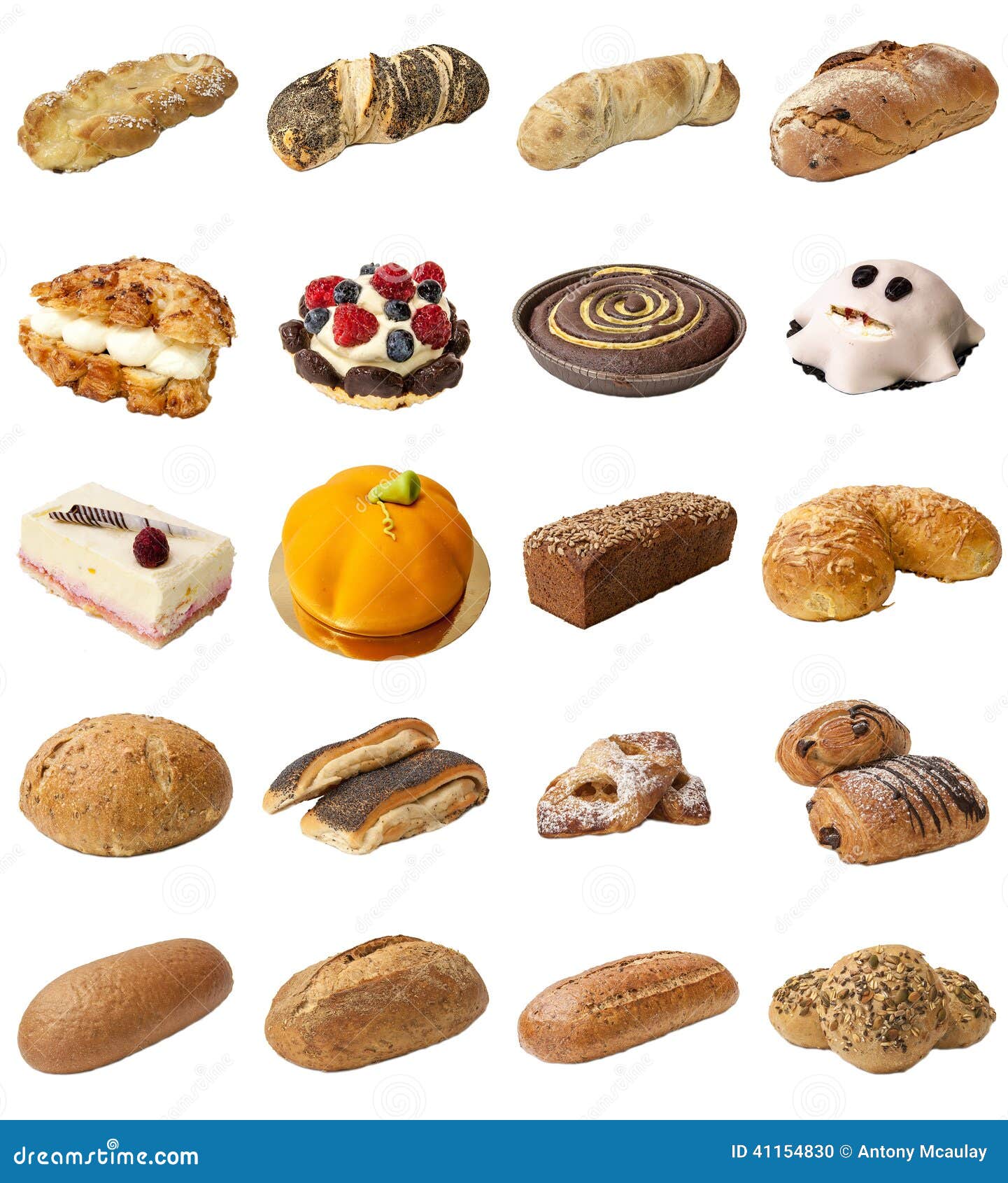 Mixed Bakery Assortment Stock Photo Image Of Assortment 41154830