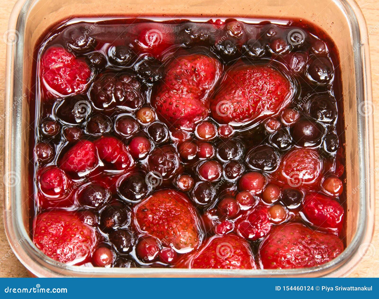 Mixed berry sauce stock photo. Image of sauce, delicious 154460124