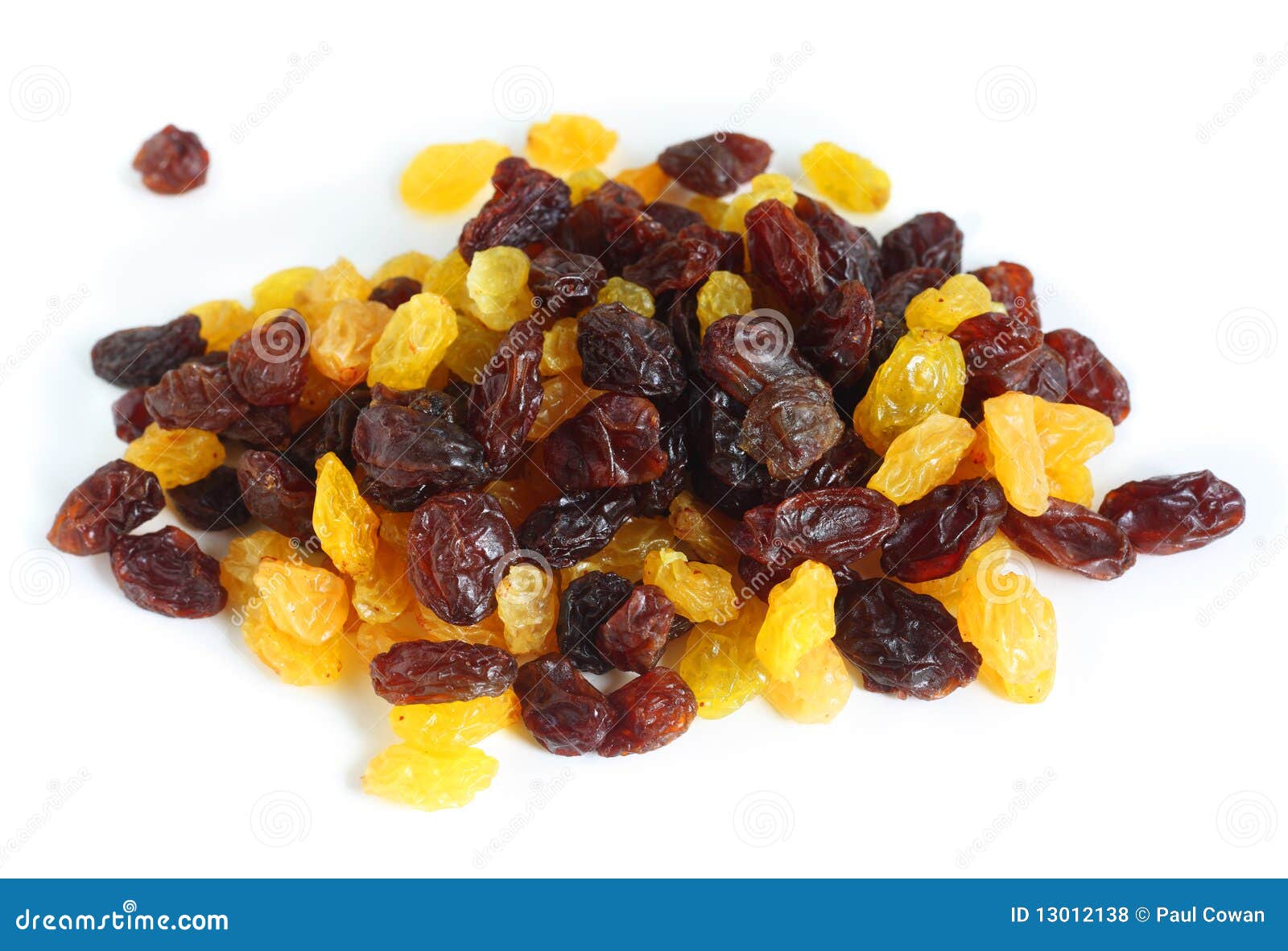 Mixed Black and White Raisins Stock Photo - Image of horizontal, golden ...