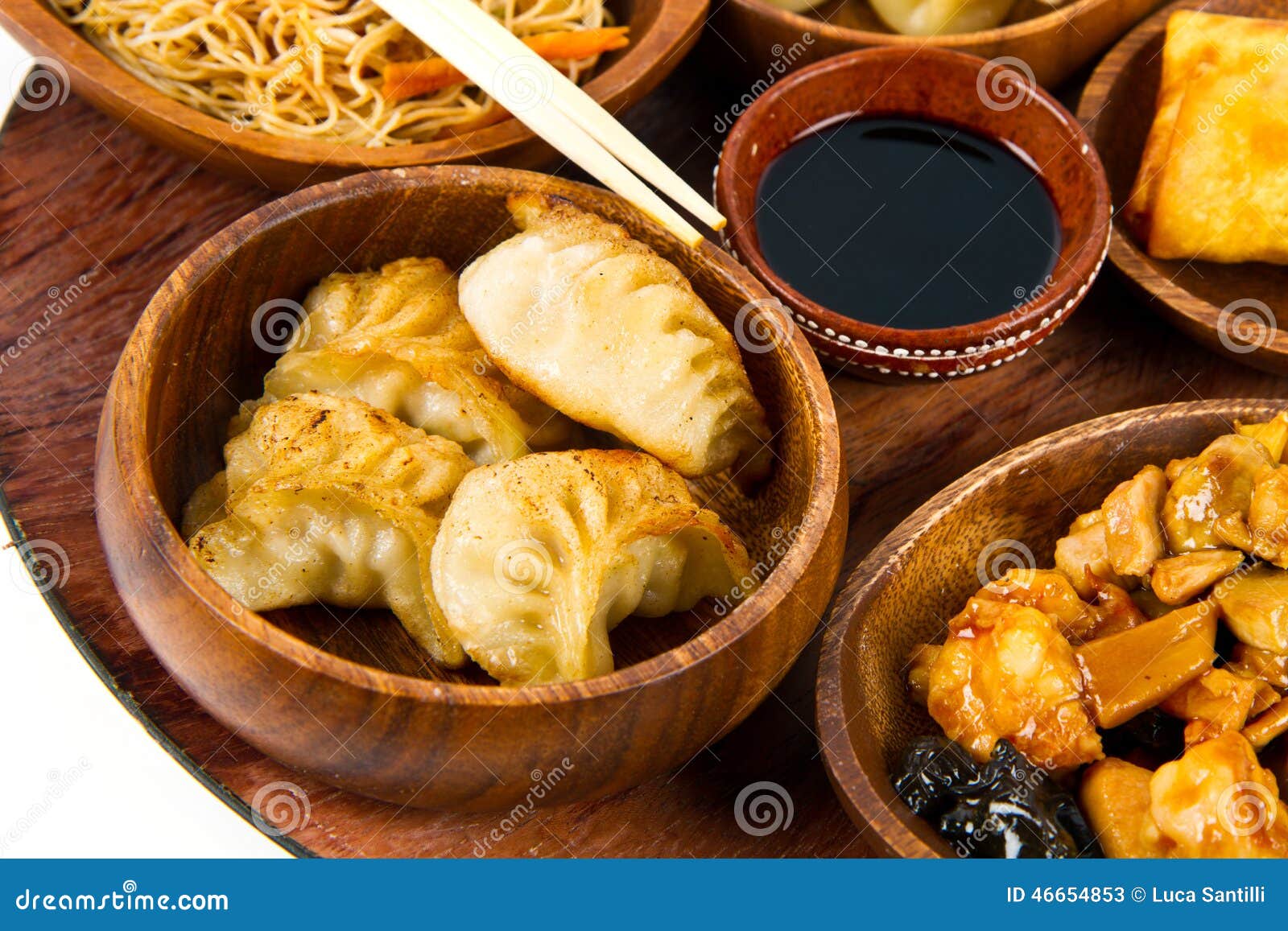 Mixed chinese food stock image. Image of cook, mushroom 46654853