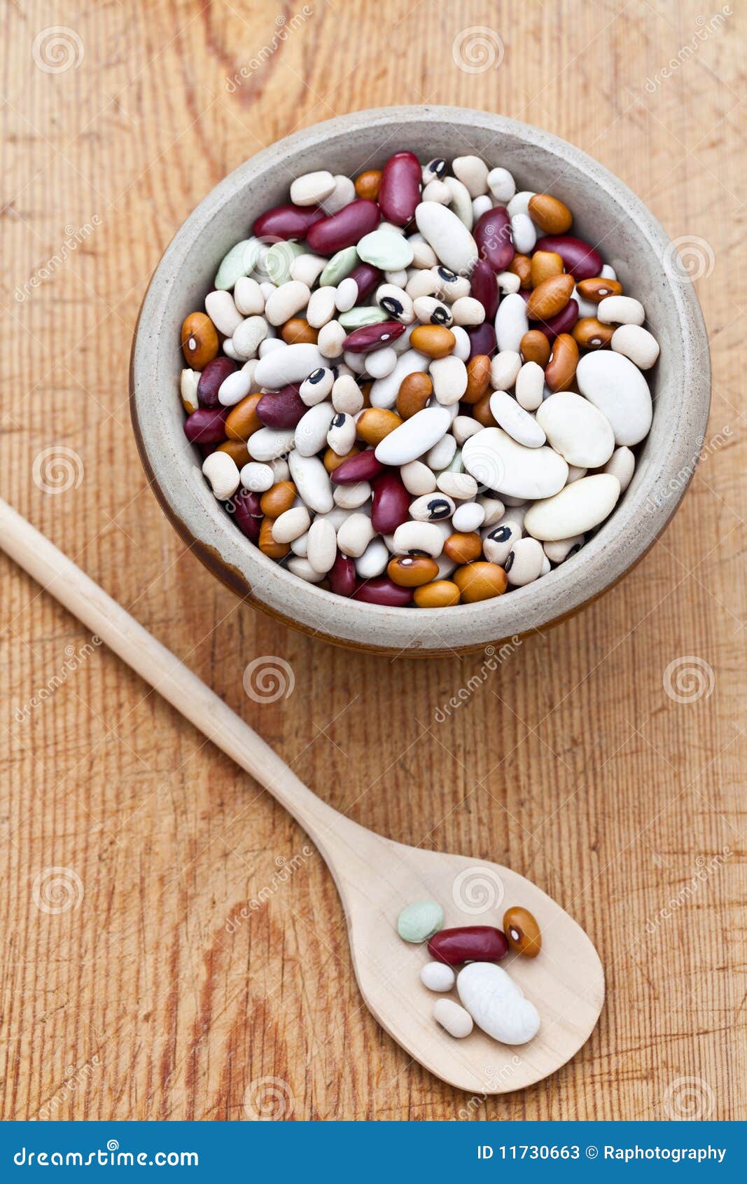 Mixed dried beans stock image. Image of dried, nutrition 11730663