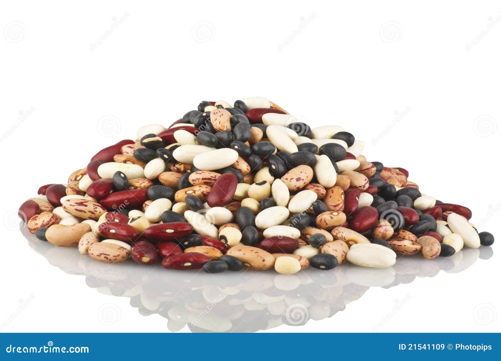 Mixed dried beans stock image. Image of white, northern 21541109