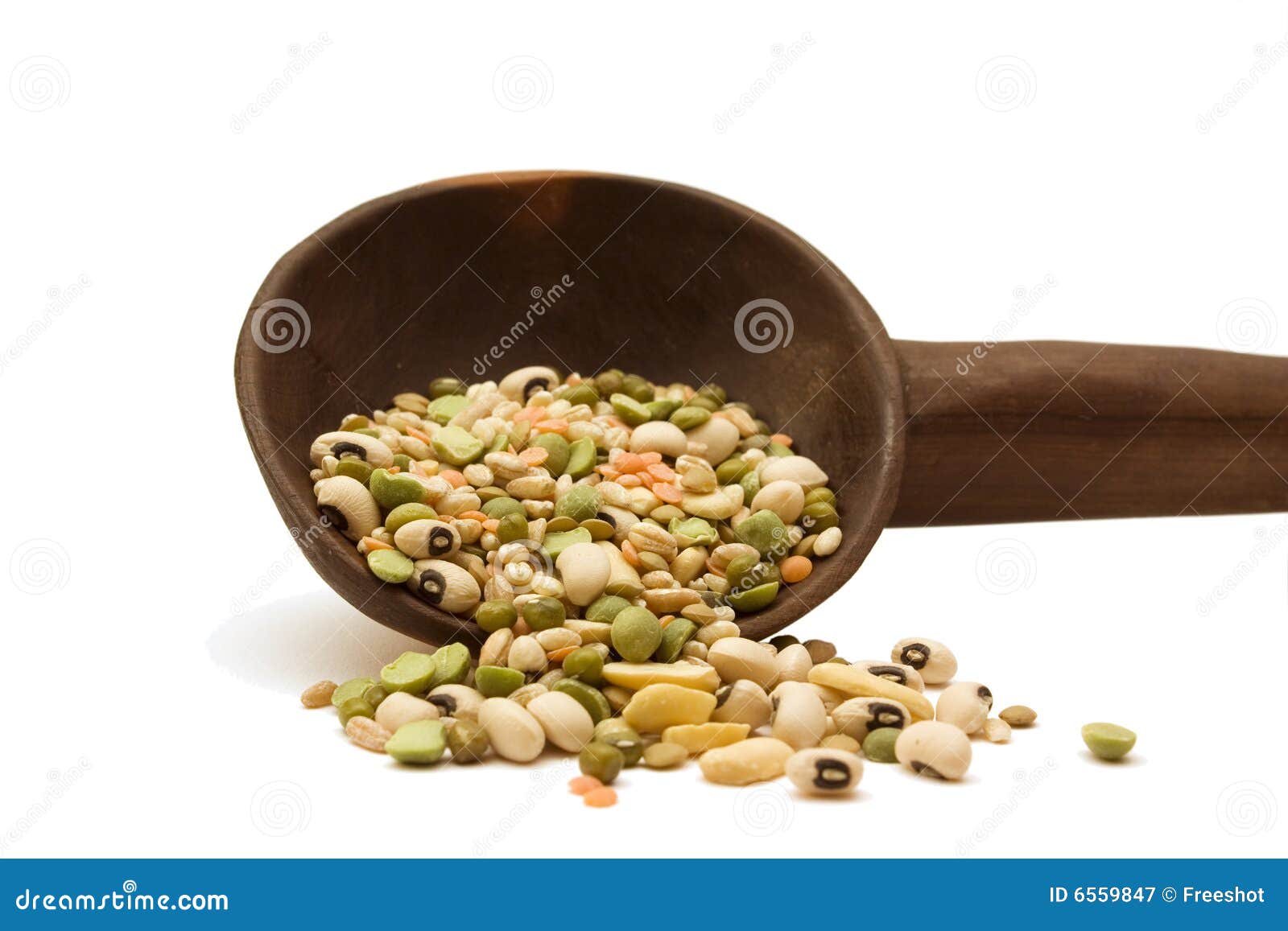 Mixed dried beans. stock image. Image of beans, dieting 6559847