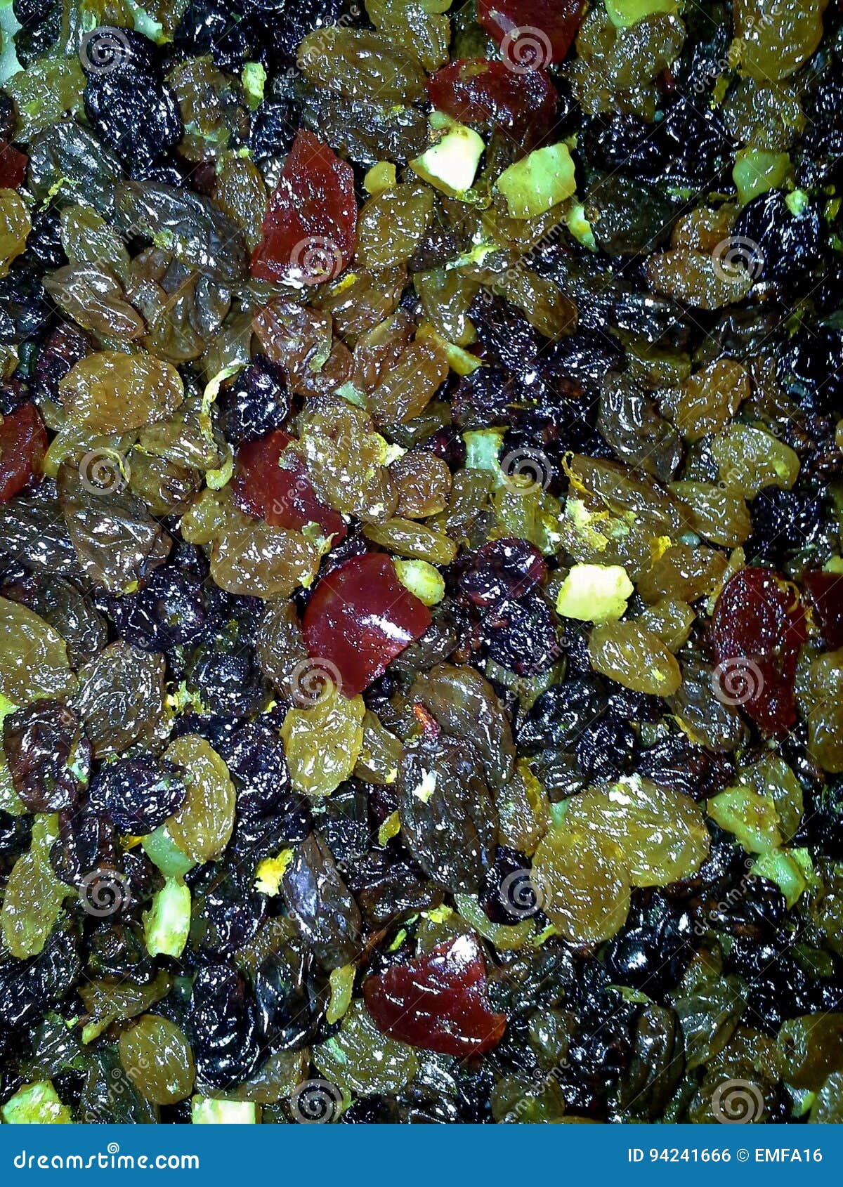 Mixed Dried Fruit stock photo. Image of christmas, mixed 94241666