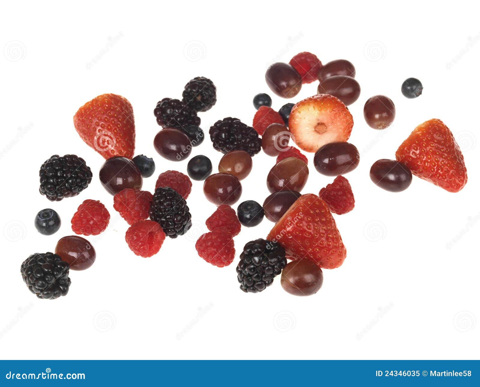 Mixed Fruit Berries stock image. Image of healthy, food 24346035