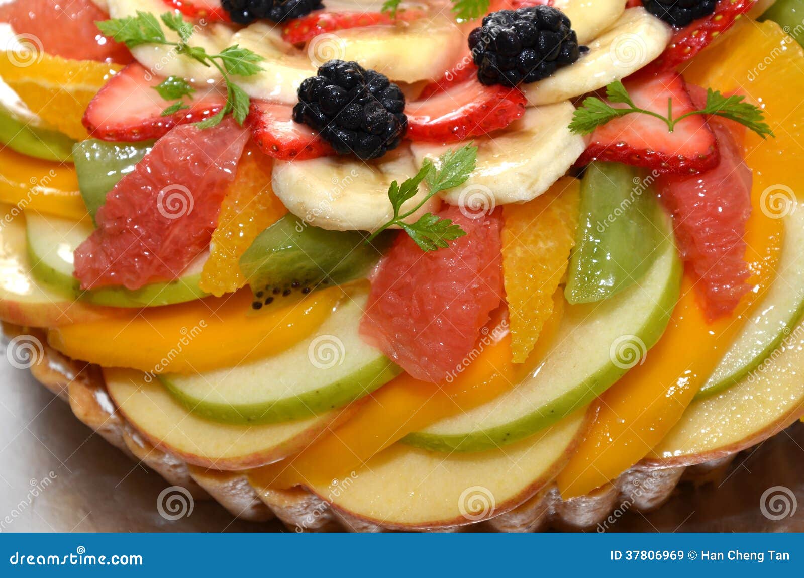 Mixed Fruit Cake stock image. Image of bake, calories 37806969