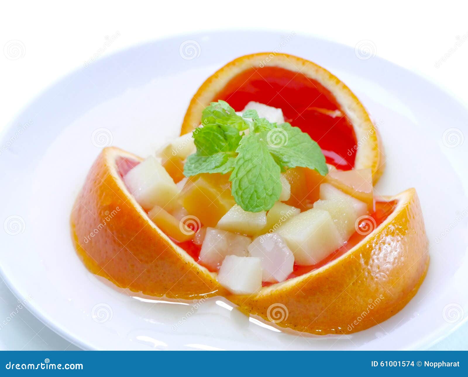 Mixed Fruit Jelly Orange Flavour. Stock Photo Image of mixed, diabetic 61001574