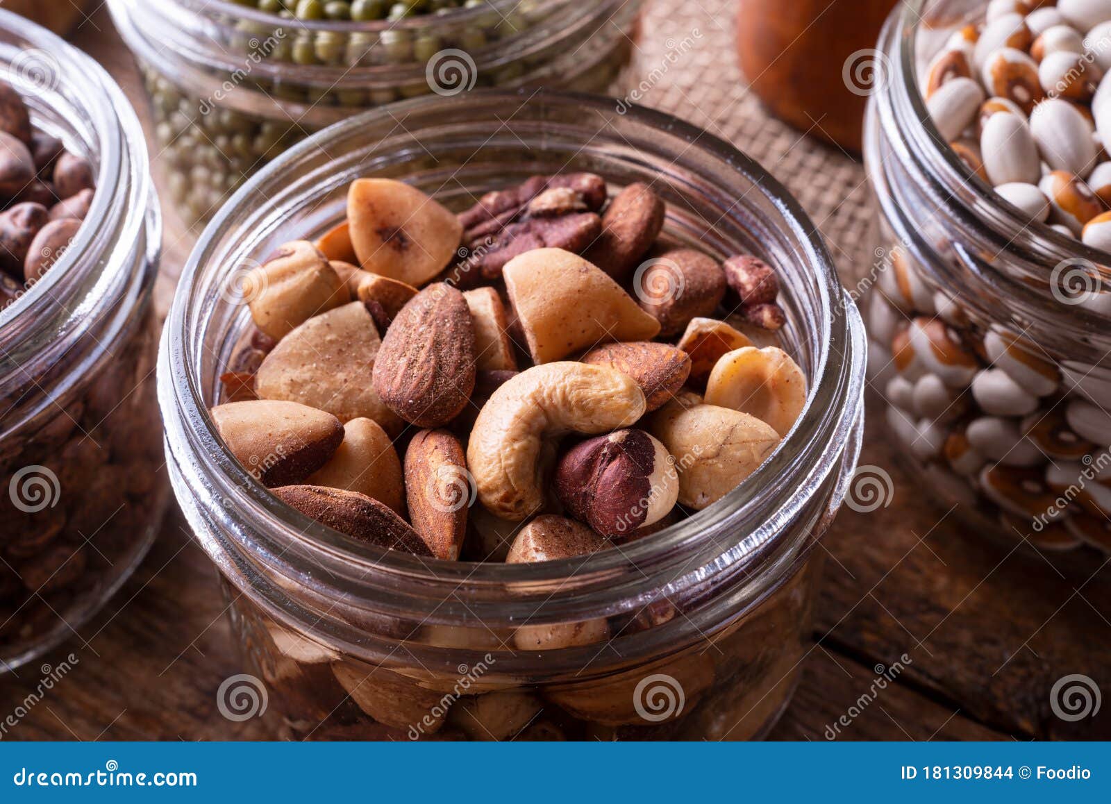 Mixed Nuts stock photo. Image of food, cashew, necessity 181309844