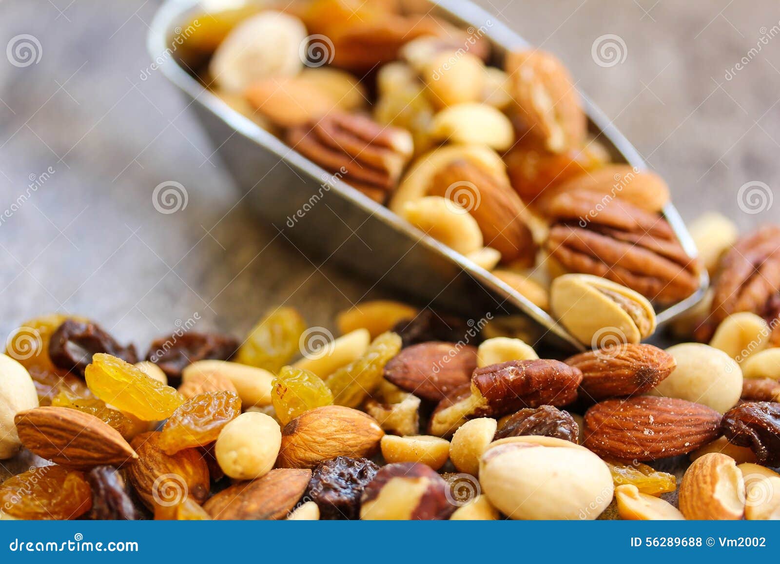 Mixed Nuts Healthy Snack Close Up Stock Photo Image of background, ramadan 56289688