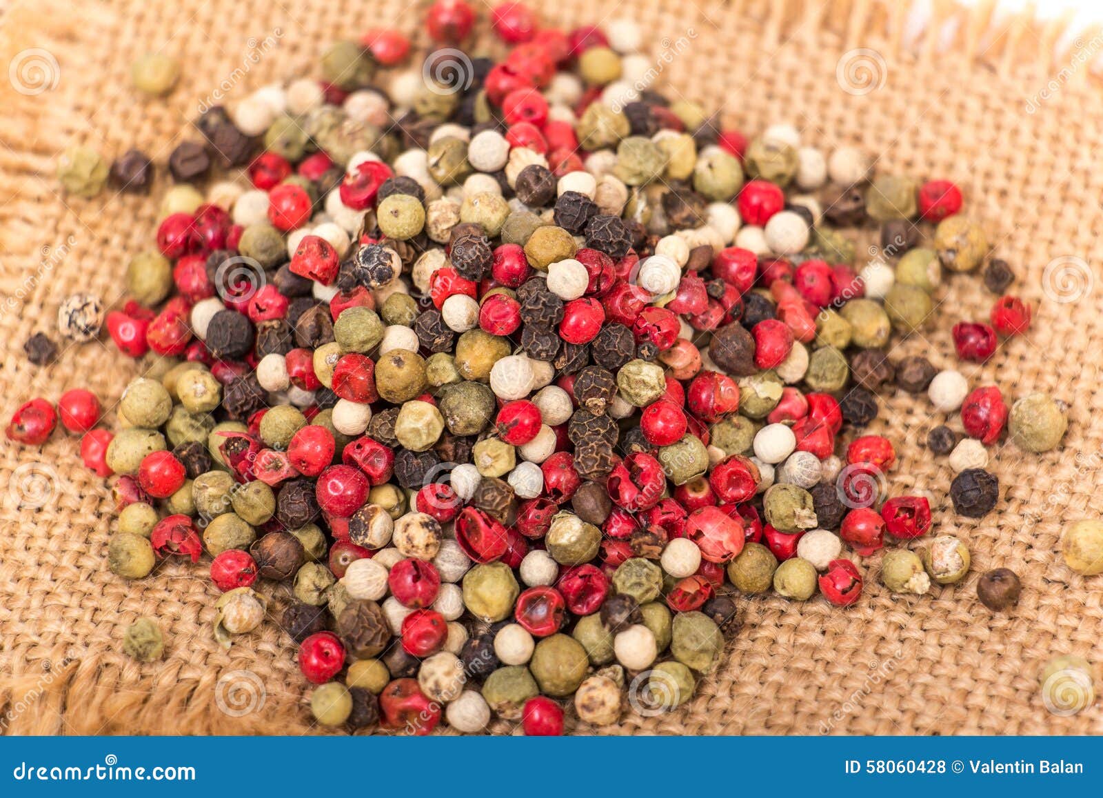 Mixed peppercorns stock photo. Image of closeup, cook 58060428