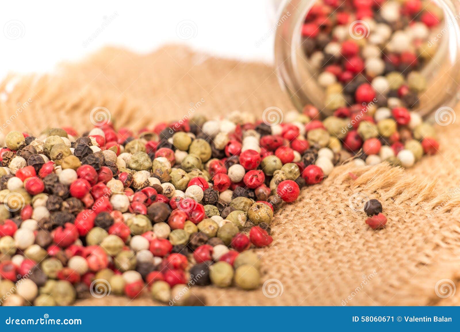 Mixed peppercorns stock image. Image of ingredients, assorted 58060671
