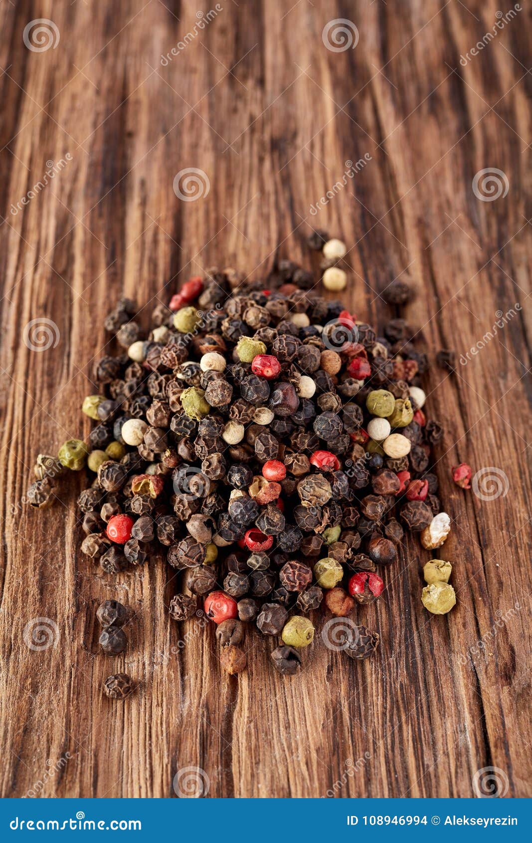 Mixed Peppercorns. Dry Mix Peppercorns Stock Photo Image of herb